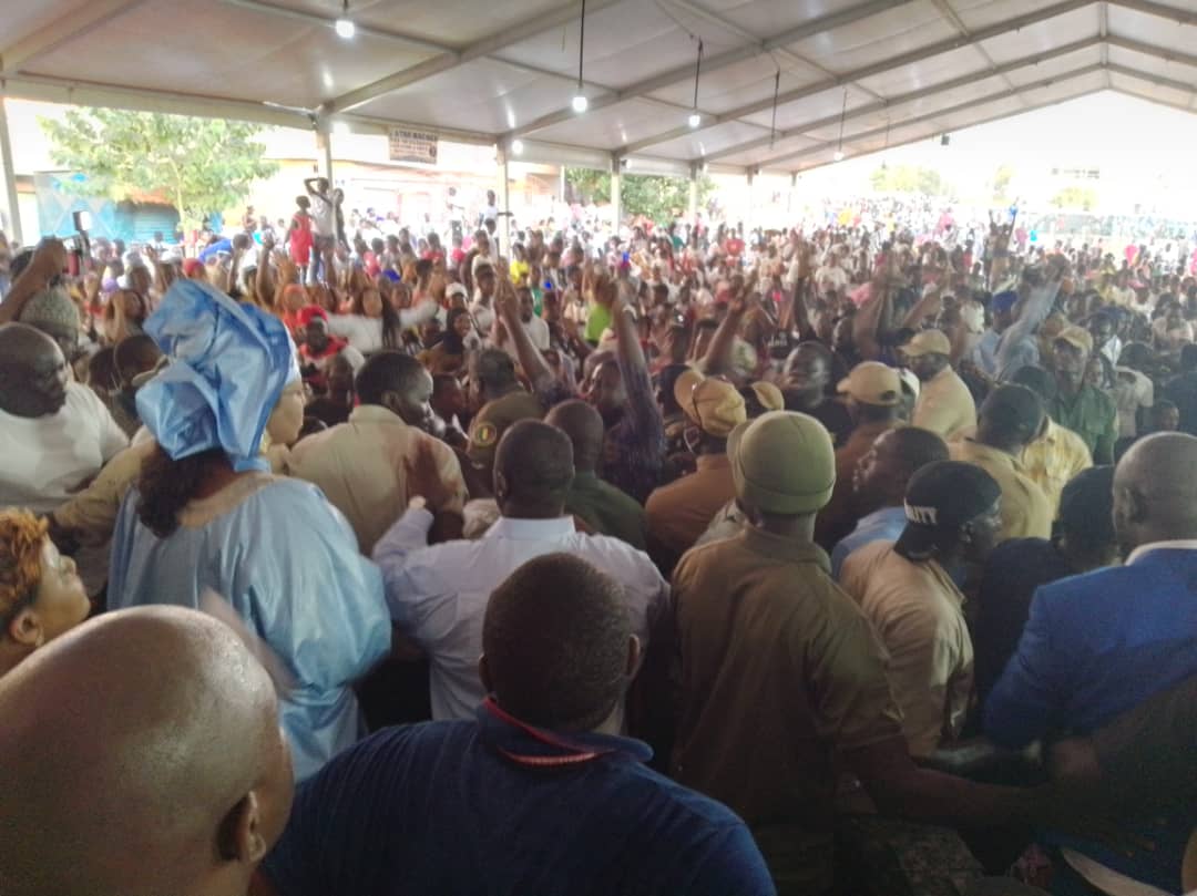 Démonstration de force à Guédiawaye: Néné Fatoumata Tall vole la vedette à Lat Diop qui boude et s'en va