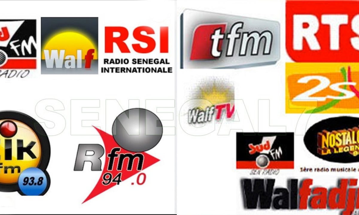 Classement des télévisions et  radios les plus suivies au Sénégal en 2021 (Médiamétrie)