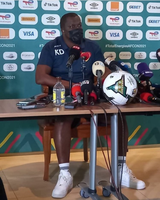 Kaba Diawara, coach du Syli : « Mes propos ont été mal interprétés »