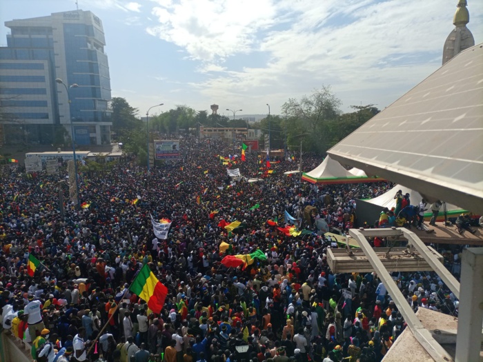 Mali : Une mobilisation exceptionnelle au profit de la junte militaire