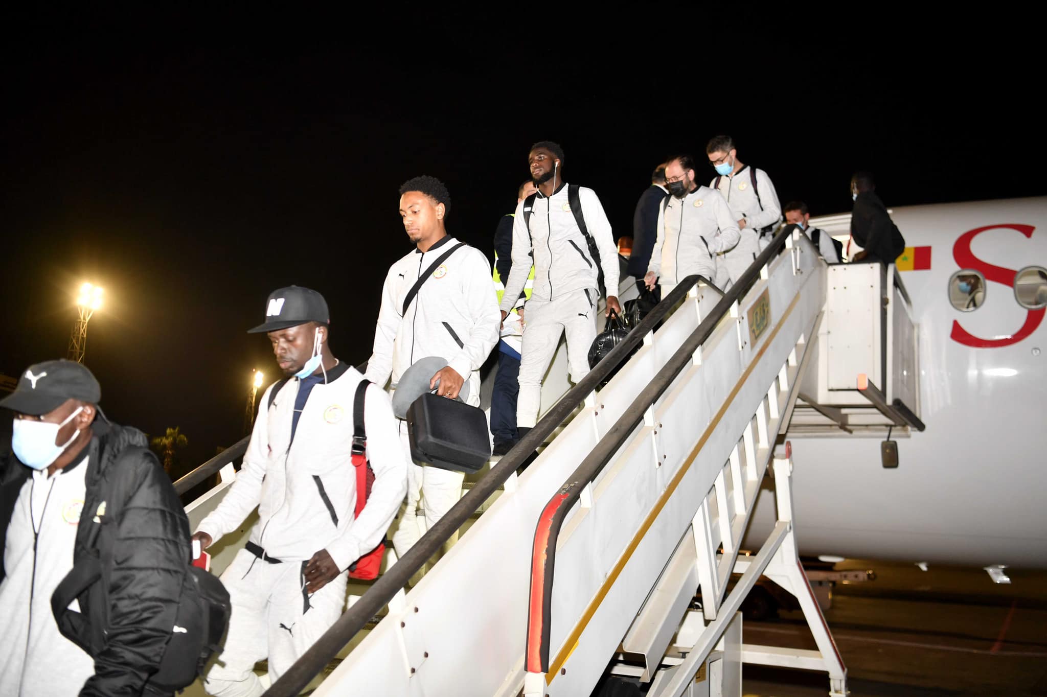 Arrivée des Lions au Caire