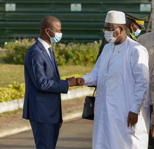 Elections législatives : Macky invite Antoine Diome à veiller au bon déroulement des préparatifs