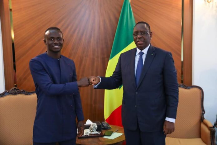 2e à la course pour le ballon d’or : Macky Sall félicite Sadio Mané