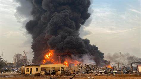 Explosion du dépôt des hydrocarbures de Kaloum : le Sénégal et la France au chevet de la Guinée