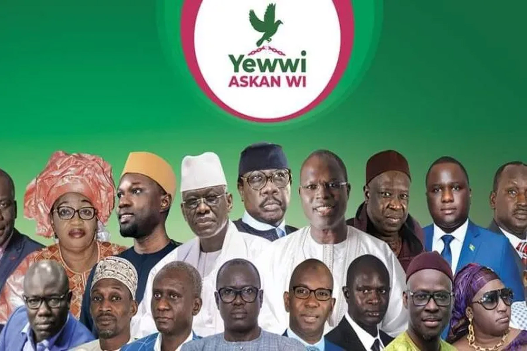 Présidentielle 2024 : Sept candidats issus de Yewwi Askan Wi validés