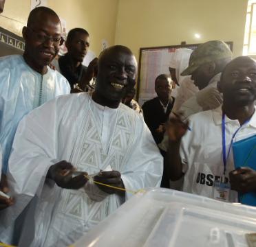 La réaction d'Idy après son vote :  "Que le prochain  Président du Sénégal inaugure une ère de paix"