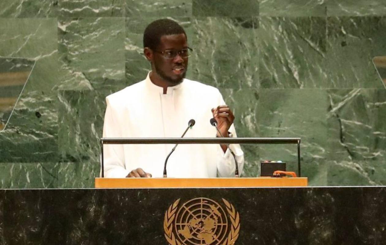 À l’ONU, Diomaye Faye dénonce « une tragédie aux allures de nettoyage ethnique » à Gaza