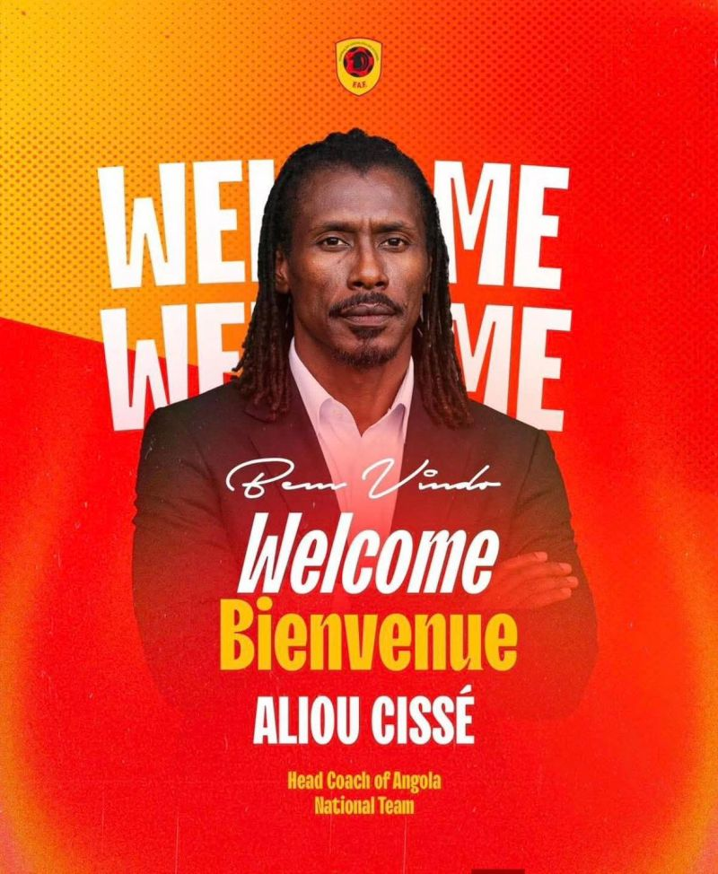 Aliou Cissé, nouveau coach des Palancas Negras de l’Angola