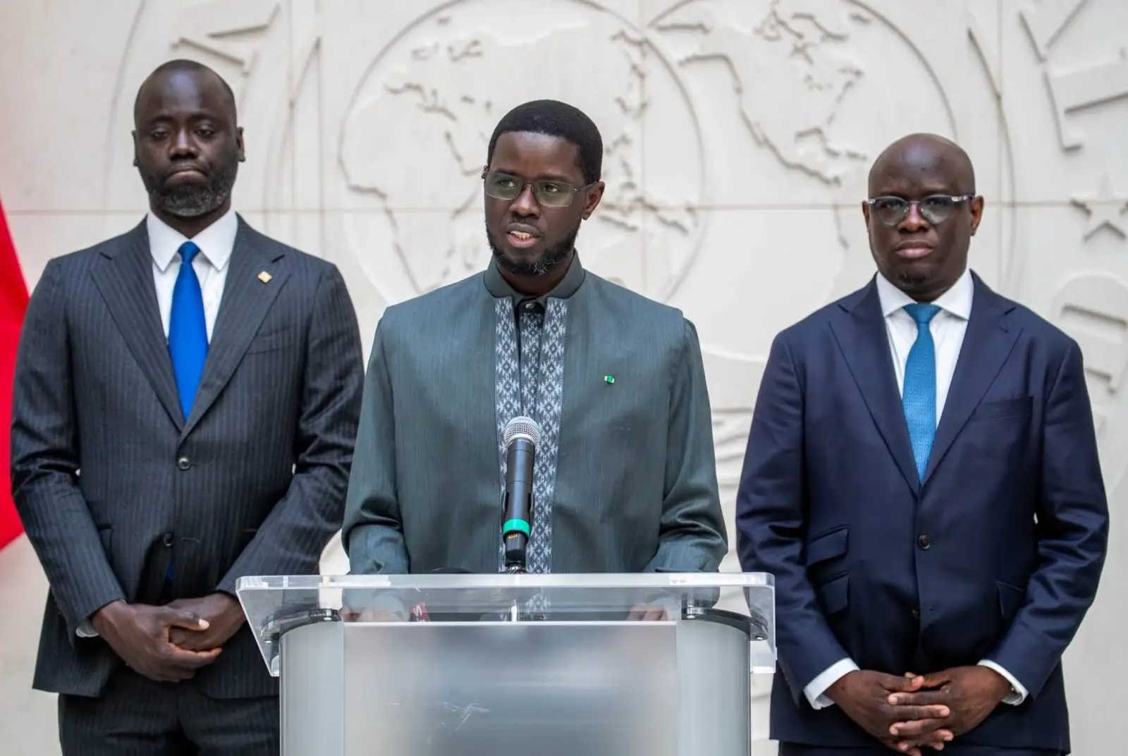 Bassirou Diomaye Faye scelle l'alliance financière avec le FMI et séduit les investisseurs américains à Washington