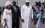 Adama Barrow est arrivé à Dakar