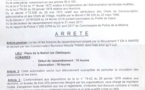 Voici l'arrêté autorisant la marche de Y en a marre