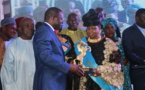 Innocence Ntap Ndiaye, la présidente du HCDS, honorée
