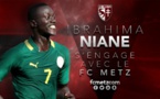 OFFICIEL: Ibrahima Niane rejoint le Fc Metz