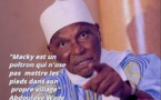 Abdoulaye Wade : "Macky est un poltron qui n'ose pas mettre les pieds dans son propre village"
