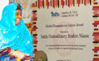 Université Tufts de Boston : Zeyda Oumoul Khairy Niasse lauréate du Grand Prix "Global Humanitaire Citoyen"