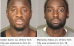 Vol à main armée : Deux Sénégalais arrêtés aux Etats-Unis