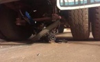 Ziguinchor : Un violent accident entre un camion et une moto Jakarta fait un mort et un blessé grave