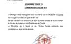 Covid-19 : Le Sénégal enregistre son 9e décès