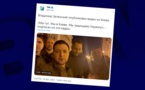 Le président Zelenski s'affiche dans les rues de Kiev : "Nous sommes tous ici, à défendre notre Etat"