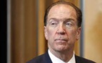 Le président du Groupe de la Banque mondiale, David Malpass à Dakar ce lundi