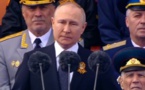 Discours du 9 mai-Vladimir Poutine « Une menace inacceptable se constituait, directement à nos frontières »