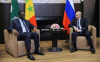 Face à Poutine, Macky Sall expose les craintes de l'Afrique