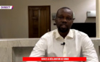 Suivez la déclaration de Ousmane Sonko