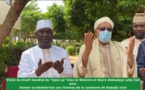 Abdoulaye Sally SALL reçoit le Khalife mondial de la Tidianiya au Fouta