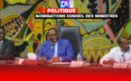 Les nominations en conseil des ministres de ce Mercredi 11 Janvier 2023
