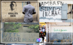 Graffitis sur les murs au nom des candidats politiques à l'élection présidentielle, acte de vandalisme ou communication politique?