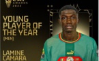 CAF Awards 2023 : Lamine Camara sacré Meilleur jeune footballeur africain de l’année