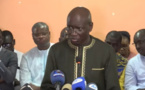 Aly Ngouille Ndiaye : "Nous allons reprendre notre campagne"