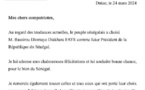 Présidentielle : Pape Djibril Fall félicite Diomaye Faye