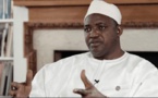 Adama Barrow félicite Diomaye Faye