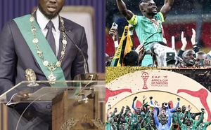 Diomaye Faye “sort le grand jeu” : primes et terrains pour les Champions d'Afrique, la FSF et la délégation