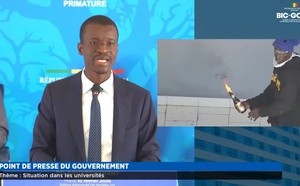  UCAD: Africa Check conteste la vidéo brandie par le ministre de l’Intérieur Bamba Cisse et parle d’un extrait antérieur au 9 février