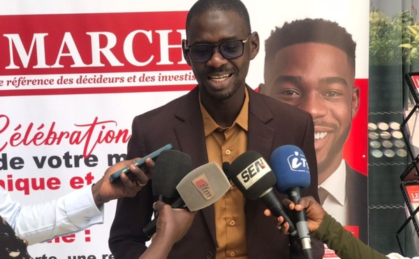 An 1 du journal Le Marché: Le fondateur Dr Abdou Diaw dresse un bilan prometteur