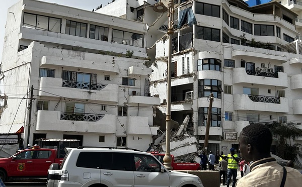 ​Effondrement d’un immeuble à Ngor : deux morts et un blessé grave, l’enquête se poursuit