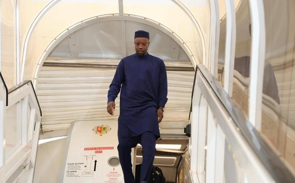 Sonko de retour d'Abu Dhabi: un voyage secret qui a créé la polemique