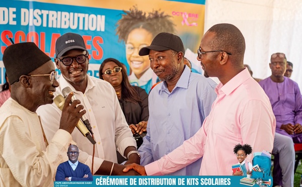 ​Mbour, Sénégal – Une rentrée scolaire placée sous le signe de la solidarité et du souvenir.
